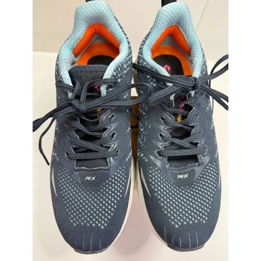 Ryka Charly PFX Navy Running Shoes Lightweight Cushioned Training Gym Womens 8.5